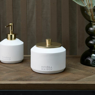 Amalfi Coast Cotton Jar