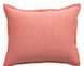 Cotton linen pillow case 50x60cm Strong Coral