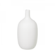 Keraaminen CEOLA vaasi valkoinen 21 cm