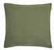 Sabina linen cushion cover 45 x 45 cm green