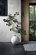 Blomus Vase Rudea 30x30 Lily white