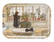 Carl Larsson Blomster tray 20x27 cm