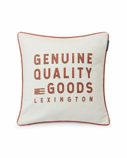 Lexington Genuine Printed Recycled Cotton Pillow Cover