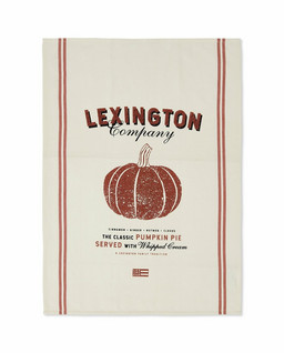 Pumpkin Printed Organic Cotton Kitchen Towel
