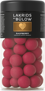 Crispy Raspberry Regular Chocolate Coated Liquorice 295g