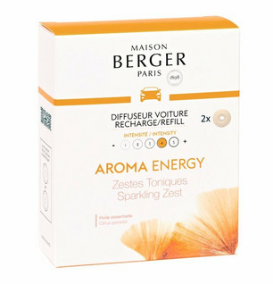 Car Scent - refill pack Aroma Energy Maison Berger Paris