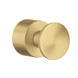 Home Towel knob set 19mm Brushed brass