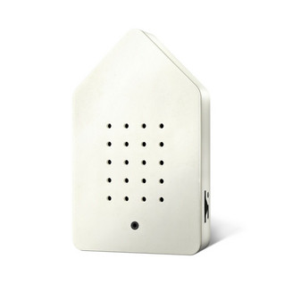 Relaxound- Birdybox White Jesmonite linnunlaulua laatikkossa valkoinen