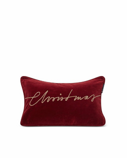 Christmas-Luomupuuvillainen Samettityyny 50x30