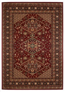 Bidjar-Carpet, Red 133x190 cm
