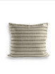 Lovely Linen Cushion cover Stripe Black  50x50