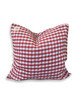 Lovely Linen Misty Cushion cover Square Real Red  50x50