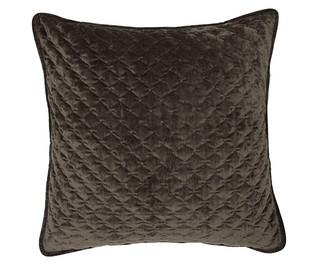 Cia Velvet Pillow Cover 60x60 cm Color Dark Brown