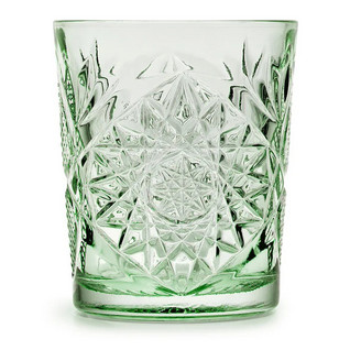 Hobstar Ebony green Drinking glass 35 cl