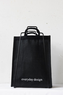 Everyday Design Helsinki -Jute bag Black