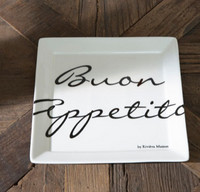 Buon Appetito Square Plate 26x26