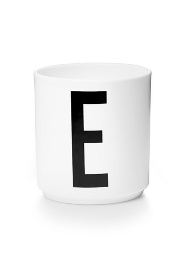 Personal Porcelain Cup white A-Z