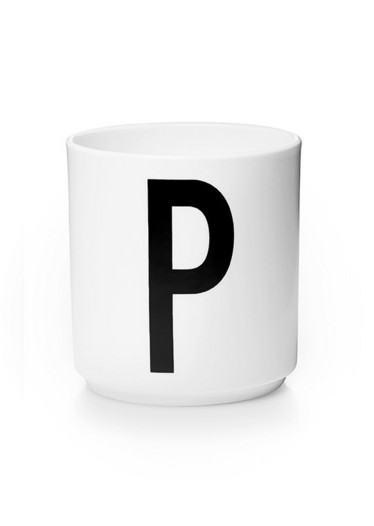 Personal Porcelain Cup white A-Z