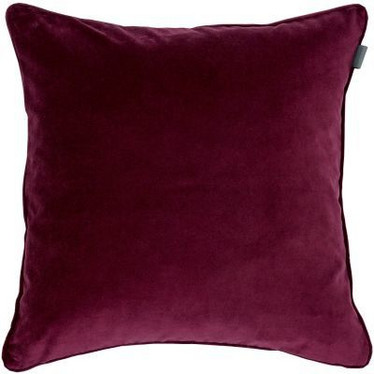 Velvet Cushion 50x50 Purple Fig