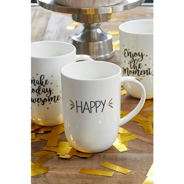 70 Years Of Happiness Happy Mug