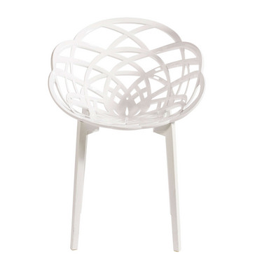 Dining Chair Flora White
