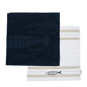 The Seafood Kitchen Towel 2 pieces