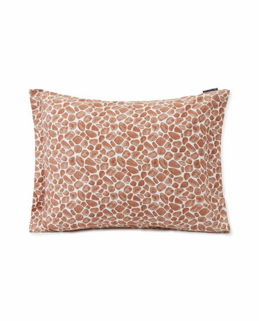 Printed Giraffe Organic Cotton Pillowcase 50x60