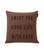Good Life Herringbone Cotton Flannel Pillow cover 50x50 Beige
