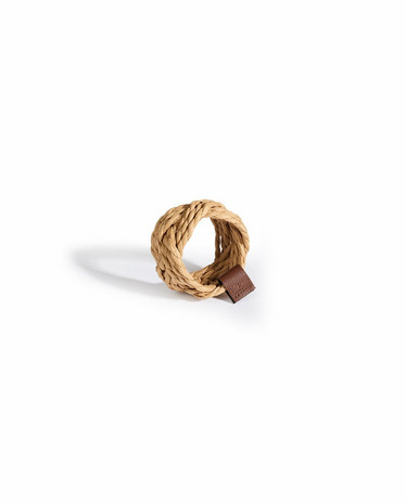 Recycled Paper Straw Napkin Ring