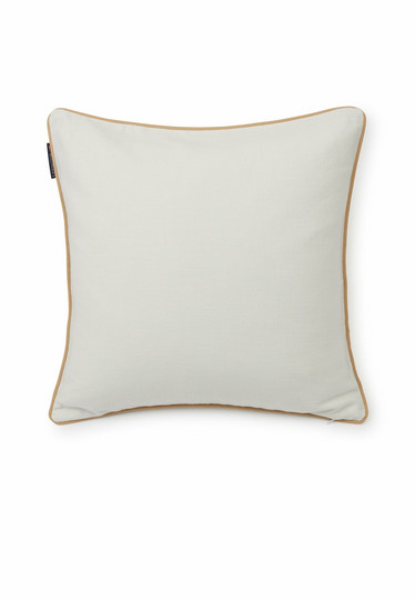 Good Life Cotton canvas pillow cover 50x50 Valkoinen