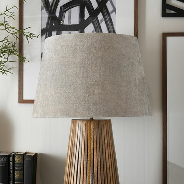 Lampshade Phinesse grey 35x55