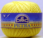 DMC PETRA 5727 Keltainen