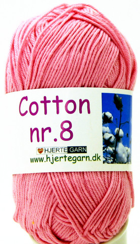Cotton nr. 8 Vaalea pinkki 410
