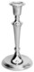 Hopeinen Carrs CS1/7 kynttilänjalka 18cm