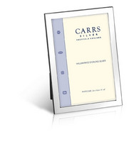 Carrs FNPRF3/W sileä 15x10 hopeinen valokuvakehys 
