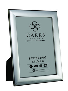 Carrs FR293/L sileä 13x9 hopeinen kuvakehys