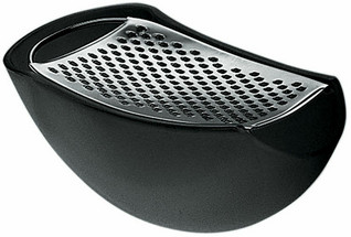 Alessi AARU01 B musta parmesaaniraastin