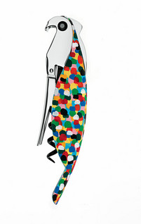 Alessi AAM32 1 pilkullinen Parrot korkinavaaja