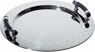 Alessi MG09 ovaali kahvallinen tarjotin