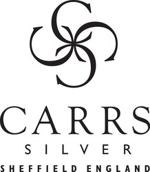 Carrs FR073/W 13x9 hopeinen valokuvakehys helmireunalla