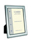 Carrs FR083/W 13x9 hopeinen kuvakehys oliivi/pallokuviolla