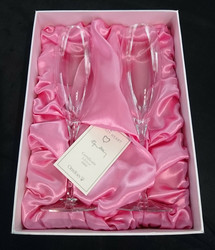 Orrefors Crazy Heart by Efva Attling  limited edition samppanjalasit