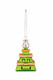 Alessi GJ02 4 Cubik Tree joulukoriste