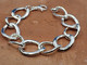 Hopeinen Sac Silver 520 ranneketju