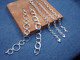 Sac Silver malliston hopeinen 521 ranneketju