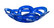 Kosta Boda sininen 7051415 Basket kulho