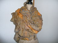 Frillahuivi Ochre