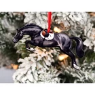Jumping Horse Ornament - Black