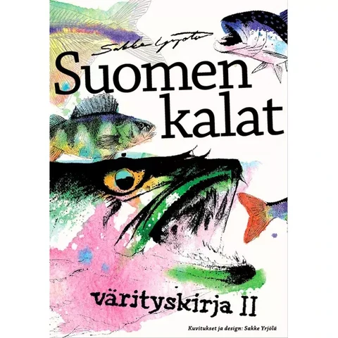 Kala-aiheinen värityskirja II