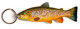 Kala-aiheinen avaimenperä, Taimen (Salmo trutta)